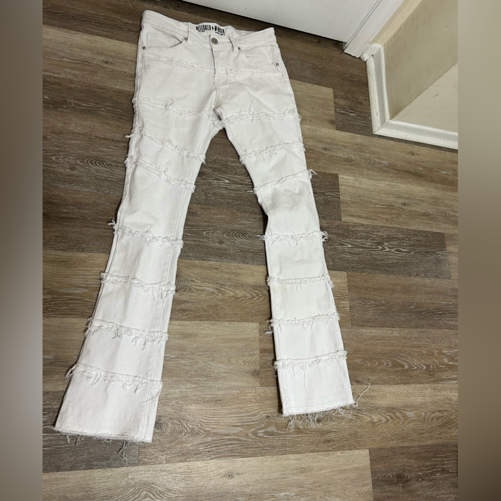 Stacked jeans
